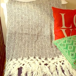 Half wool, half cotton SHAWL❤️gender neutral